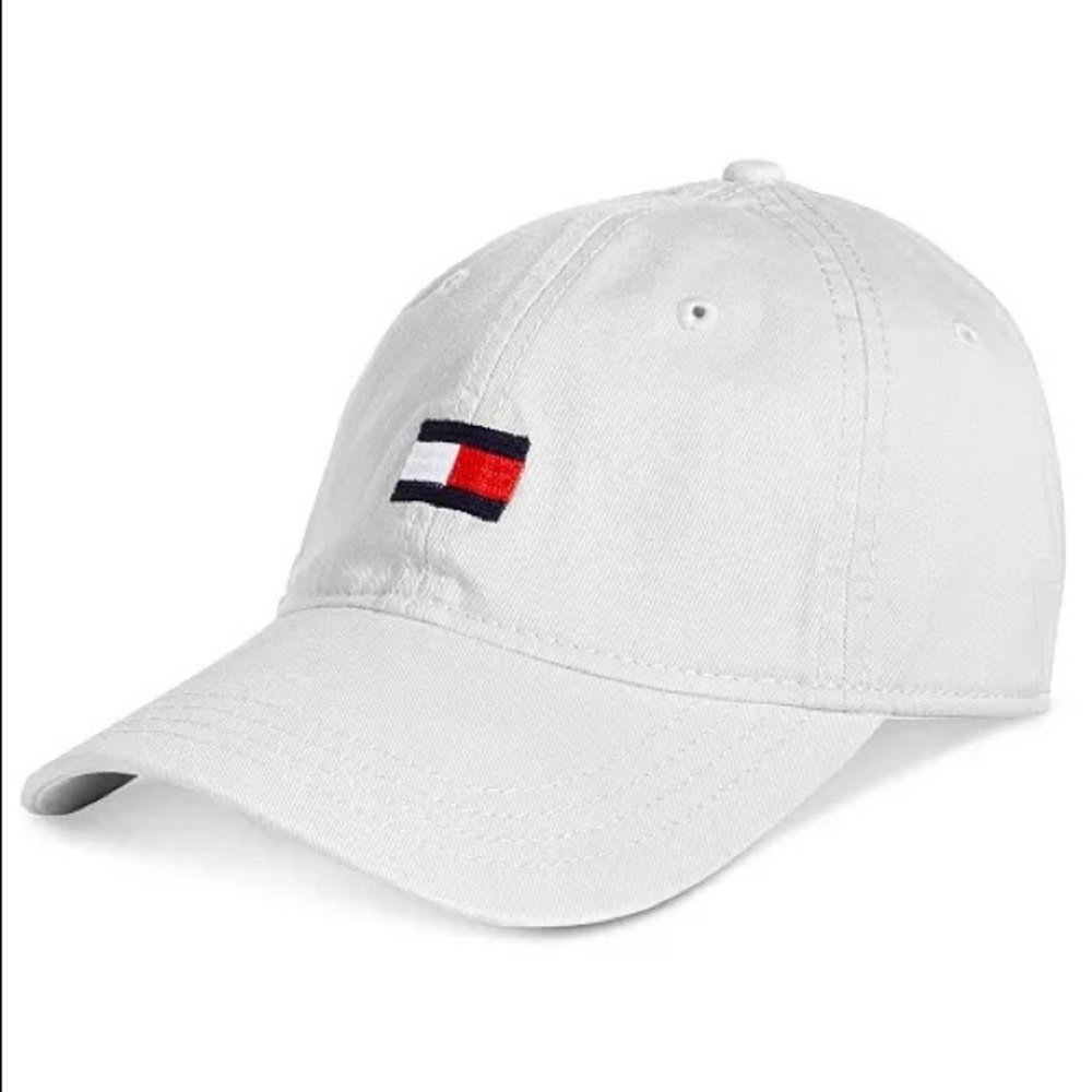 Tommy Hilfiger White Baseball Cap